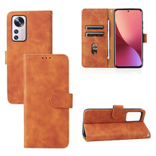Load image into Gallery viewer, Skin Feel Magnetic Buckle Calf Texture PU Phone Case, For Samsung Galaxy A13 4G, For Sharp Aquos Wish SHG06, For Xiaomi 12 5G, For OnePlus 10 Pro 5G