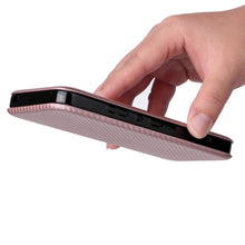 Load image into Gallery viewer, Carbon Fiber Texture Magnetic Horizontal Flip PU Phone Case, For Sharp Aquos Wish SHG06, For Xiaomi 12 5G