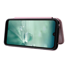 Load image into Gallery viewer, Carbon Fiber Texture Magnetic Horizontal Flip PU Phone Case, For Sharp Aquos Wish SHG06, For Xiaomi 12 5G