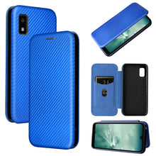 Load image into Gallery viewer, Carbon Fiber Texture Magnetic Horizontal Flip PU Phone Case, For Sharp Aquos Wish SHG06, For Xiaomi 12 5G