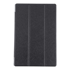 Silk Texture 3-fold Leather Tablet Case, For Samsung Galaxy Tab A8 10.5 2021 X200 / X205