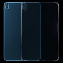 0.75mm Four-corner Shockproof Transparent TPU Tablet Case, For Nokia T20
