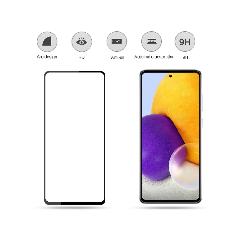 mocolo 0.33mm 9H 2.5D Full Glue Silk Print Tempered Glass Film, For Samsung Galaxy A53 5G, For Samsung Galaxy A73 5G, For Samsung Galaxy A33 5G