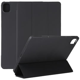 TPU Three-fold Leather Tablet Case, For Xiaomi Mi Pad 5