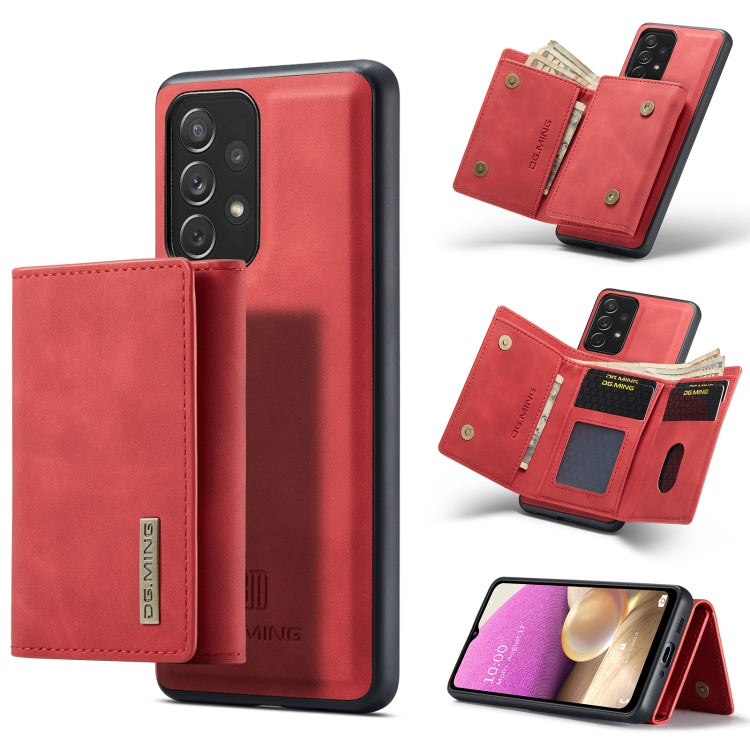 DG.MING M1 Series 3-Fold Multi Card Wallet + Magnetic Phone Case, For Samsung Galaxy A33 5G, For Samsung Galaxy A53 5G, For Samsung Galaxy A73 5G