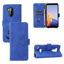 Load image into Gallery viewer, Skin Feel Magnetic Buckle Calf Texture PU Phone Case, For DOOGEE S96 Pro, For Ulefone Armor X9, For Samsung Galaxy A03 Core, For Umidigi Power 5S