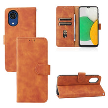 Load image into Gallery viewer, Skin Feel Magnetic Buckle Calf Texture PU Phone Case, For DOOGEE S96 Pro, For Ulefone Armor X9, For Samsung Galaxy A03 Core, For Umidigi Power 5S
