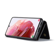 Load image into Gallery viewer, DG.MING M1 Series 3-Fold Multi Card Wallet + Magnetic Phone Case, For Samsung Galaxy S22 5G, For Samsung Galaxy S22+ 5G, For Samsung Galaxy S22 Ultra 5G