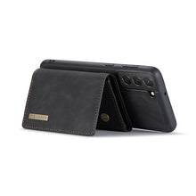 Load image into Gallery viewer, DG.MING M1 Series 3-Fold Multi Card Wallet + Magnetic Phone Case, For Samsung Galaxy S22 5G, For Samsung Galaxy S22+ 5G, For Samsung Galaxy S22 Ultra 5G