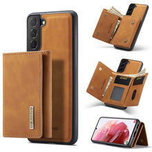 Load image into Gallery viewer, DG.MING M1 Series 3-Fold Multi Card Wallet + Magnetic Phone Case, For Samsung Galaxy S22 5G, For Samsung Galaxy S22+ 5G, For Samsung Galaxy S22 Ultra 5G