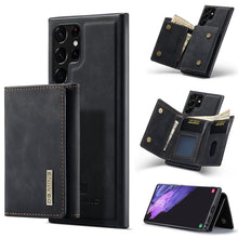 Load image into Gallery viewer, DG.MING M1 Series 3-Fold Multi Card Wallet + Magnetic Phone Case, For Samsung Galaxy S22 5G, For Samsung Galaxy S22+ 5G, For Samsung Galaxy S22 Ultra 5G
