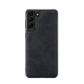 DG.MING M2 Series 3-Fold Multi Card Bag + Magnetic Back Cover Phone Case, For Samsung Galaxy S22 5G, For Samsung Galaxy S22+ 5G, For Samsung Galaxy S22 Ultra 5G