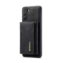 Load image into Gallery viewer, DG.MING M2 Series 3-Fold Multi Card Bag + Magnetic Back Cover Phone Case, For Samsung Galaxy S22 5G, For Samsung Galaxy S22+ 5G, For Samsung Galaxy S22 Ultra 5G
