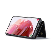 Load image into Gallery viewer, DG.MING M2 Series 3-Fold Multi Card Bag + Magnetic Back Cover Phone Case, For Samsung Galaxy S22 5G, For Samsung Galaxy S22+ 5G, For Samsung Galaxy S22 Ultra 5G
