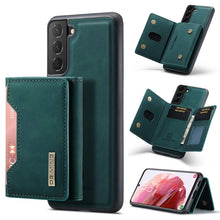Load image into Gallery viewer, DG.MING M2 Series 3-Fold Multi Card Bag + Magnetic Back Cover Phone Case, For Samsung Galaxy S22 5G, For Samsung Galaxy S22+ 5G, For Samsung Galaxy S22 Ultra 5G