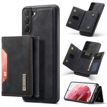 Load image into Gallery viewer, DG.MING M2 Series 3-Fold Multi Card Bag + Magnetic Back Cover Phone Case, For Samsung Galaxy S22 5G, For Samsung Galaxy S22+ 5G, For Samsung Galaxy S22 Ultra 5G