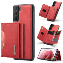 Load image into Gallery viewer, DG.MING M2 Series 3-Fold Multi Card Bag + Magnetic Back Cover Phone Case, For Samsung Galaxy S22 5G, For Samsung Galaxy S22+ 5G, For Samsung Galaxy S22 Ultra 5G