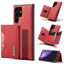 Load image into Gallery viewer, DG.MING M2 Series 3-Fold Multi Card Bag + Magnetic Back Cover Phone Case, For Samsung Galaxy S22 5G, For Samsung Galaxy S22+ 5G, For Samsung Galaxy S22 Ultra 5G