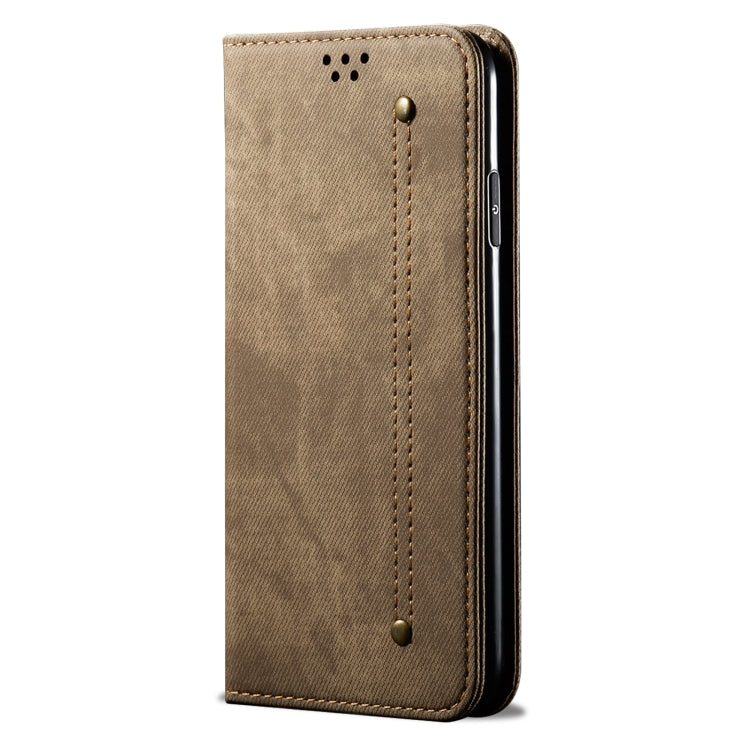 Denim Texture Casual Style Leather Phone Case, For Samsung Galaxy A13 5G/4G/A04/A04S
