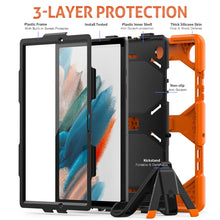 Load image into Gallery viewer, Colorful Silicon + PC Tablet Case, For Samsung Galaxy Tab A8 10.5 2021 X200 / X205