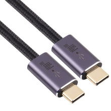 Load image into Gallery viewer, 140W USB 2.0 USB-C / Type-C Male to USB-C / Type-C Male Braided Data Cable, 1m, 1.5m, 2m