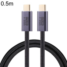 Load image into Gallery viewer, 20Gbps USB 4 USB-C / Type-C Male to USB-C / Type-C Male Braided Data Cable, 0.5m, 1m, 1.5m, 2m, 3m