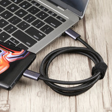 Load image into Gallery viewer, 20Gbps USB 4 USB-C / Type-C Male to USB-C / Type-C Male Braided Data Cable, 0.5m, 1m, 1.5m, 2m, 3m