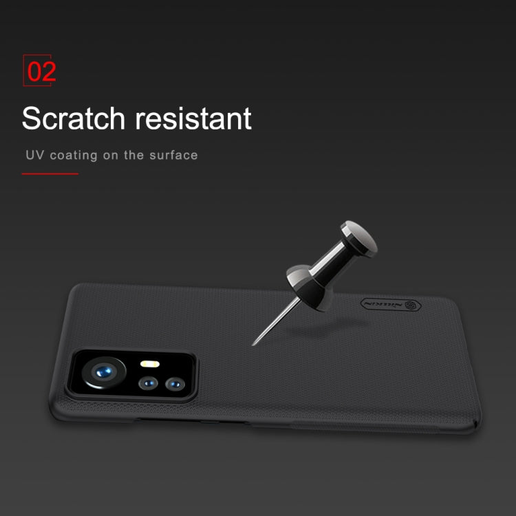 NILLKIN Frosted PC Phone Case, For Xiaomi 12 / 12X