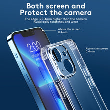 Load image into Gallery viewer, TPU + Tempered Glass Shockproof Phone Case, For iPhone 13, For iPhone 13 Pro, For iPhone 13 Pro Max, For iPhone 12 mini, For iPhone 12, For iPhone 12 Pro, For iPhone 12 Pro Max