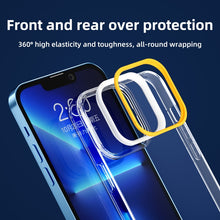 Load image into Gallery viewer, Transparent Silicone Case, For iPhone 13 Pro Max, For iPhone 13 Pro, For iPhone 13, For iPhone 12 Pro Max, For iPhone 12 / 12 Pro, For iPhone 11 Pro Max