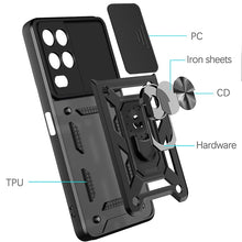 Load image into Gallery viewer, Sliding Camera Design TPU + PC Phone Case, For OPPO Realme 8 5G