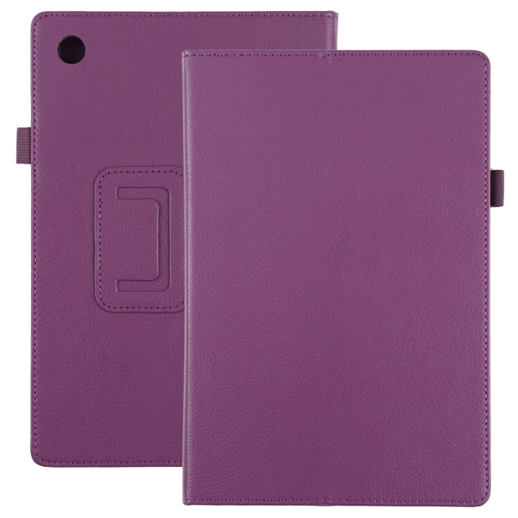 Litchi Texture Solid Color Leather Tablet Case, For Samsung Galaxy Tab A8 10.5 2021