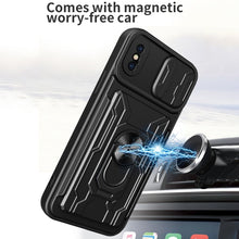 Load image into Gallery viewer, Sliding Camshield Card Phone Case, For iPhone X / XS, For iPhone XR, For iPhone XS Max, For iPhone 7 / 8 / SE 2022 / SE 2020, For iPhone 7 Plus / 8 Plus