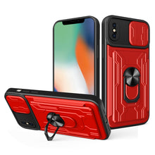 Load image into Gallery viewer, Sliding Camshield Card Phone Case, For iPhone X / XS, For iPhone XR, For iPhone XS Max, For iPhone 7 / 8 / SE 2022 / SE 2020, For iPhone 7 Plus / 8 Plus