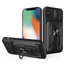 Load image into Gallery viewer, Sliding Camshield Card Phone Case, For iPhone X / XS, For iPhone XR, For iPhone XS Max, For iPhone 7 / 8 / SE 2022 / SE 2020, For iPhone 7 Plus / 8 Plus