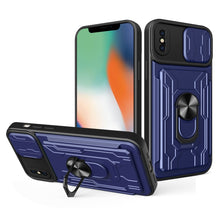 Load image into Gallery viewer, Sliding Camshield Card Phone Case, For iPhone X / XS, For iPhone XR, For iPhone XS Max, For iPhone 7 / 8 / SE 2022 / SE 2020, For iPhone 7 Plus / 8 Plus