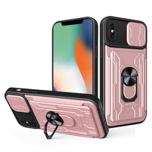 Load image into Gallery viewer, Sliding Camshield Card Phone Case, For iPhone X / XS, For iPhone XR, For iPhone XS Max, For iPhone 7 / 8 / SE 2022 / SE 2020, For iPhone 7 Plus / 8 Plus