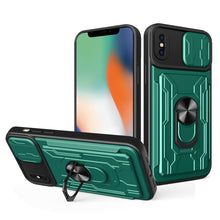 Load image into Gallery viewer, Sliding Camshield Card Phone Case, For iPhone X / XS, For iPhone XR, For iPhone XS Max, For iPhone 7 / 8 / SE 2022 / SE 2020, For iPhone 7 Plus / 8 Plus