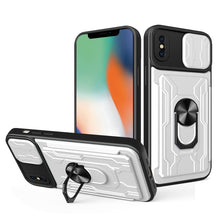 Load image into Gallery viewer, Sliding Camshield Card Phone Case, For iPhone X / XS, For iPhone XR, For iPhone XS Max, For iPhone 7 / 8 / SE 2022 / SE 2020, For iPhone 7 Plus / 8 Plus