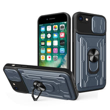 Load image into Gallery viewer, Sliding Camshield Card Phone Case, For iPhone X / XS, For iPhone XR, For iPhone XS Max, For iPhone 7 / 8 / SE 2022 / SE 2020, For iPhone 7 Plus / 8 Plus