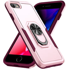 Load image into Gallery viewer, Pioneer Armor Heavy Duty PC + TPU Holder Phone Case, For iPhone SE 2022 / SE 2020 / 8 / 7, For iPhone 8 Plus / 7 Plus