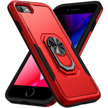 Load image into Gallery viewer, Pioneer Armor Heavy Duty PC + TPU Holder Phone Case, For iPhone SE 2022 / SE 2020 / 8 / 7, For iPhone 8 Plus / 7 Plus