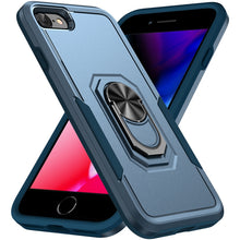 Load image into Gallery viewer, Pioneer Armor Heavy Duty PC + TPU Holder Phone Case, For iPhone SE 2022 / SE 2020 / 8 / 7, For iPhone 8 Plus / 7 Plus