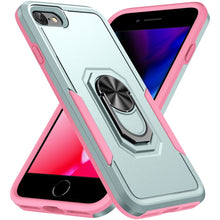 Load image into Gallery viewer, Pioneer Armor Heavy Duty PC + TPU Holder Phone Case, For iPhone SE 2022 / SE 2020 / 8 / 7, For iPhone 8 Plus / 7 Plus