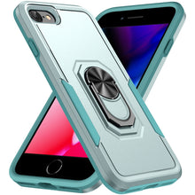 Load image into Gallery viewer, Pioneer Armor Heavy Duty PC + TPU Holder Phone Case, For iPhone SE 2022 / SE 2020 / 8 / 7, For iPhone 8 Plus / 7 Plus
