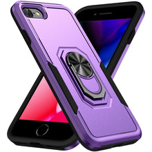 Load image into Gallery viewer, Pioneer Armor Heavy Duty PC + TPU Holder Phone Case, For iPhone SE 2022 / SE 2020 / 8 / 7, For iPhone 8 Plus / 7 Plus