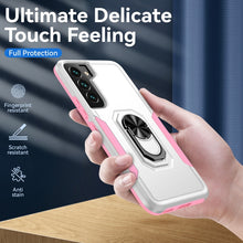 Load image into Gallery viewer, Pioneer Armor Heavy Duty PC + TPU Holder Phone Case, For Samsung Galaxy S22+ 5G, For Samsung Galaxy S22 Ultra 5G