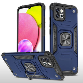 Magnetic Armor TPU + PC Holder Phone Case, For Motorola Moto G Pure, For Xiaomi Redmi Note 11, For Samsung Galaxy A03 164mm, For Samsung Galaxy A13 5G, For Samsung Galaxy A33 5G