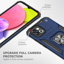 Load image into Gallery viewer, Magnetic Armor TPU + PC Holder Phone Case, For Samsung Galaxy A03 164mm