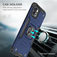 Load image into Gallery viewer, Magnetic Armor TPU + PC Holder Phone Case, For Samsung Galaxy A03 164mm